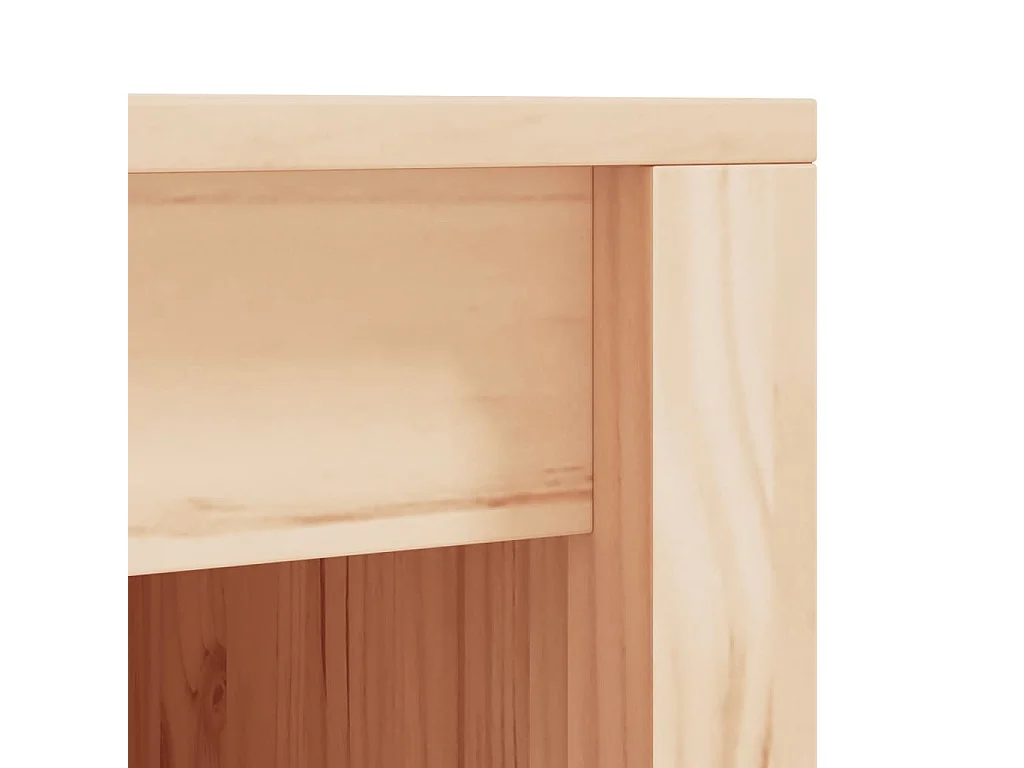 Armoire de cuisine d'extérieur bois de pin massif