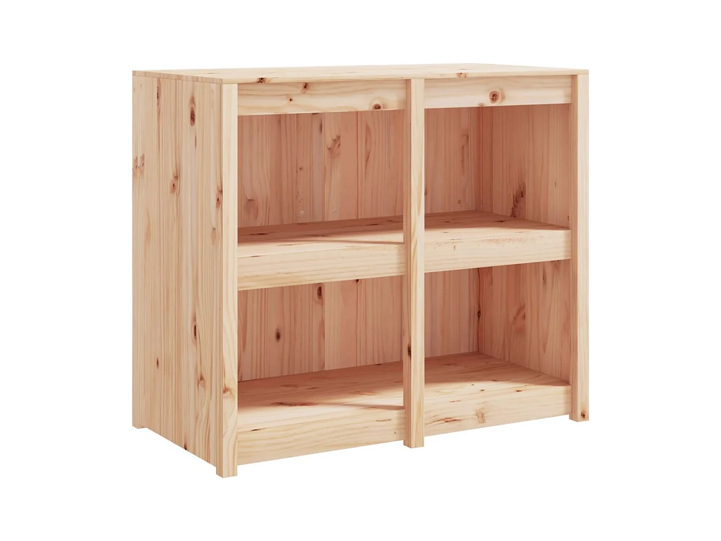 Armoire de cuisine d'extérieur bois de pin massif