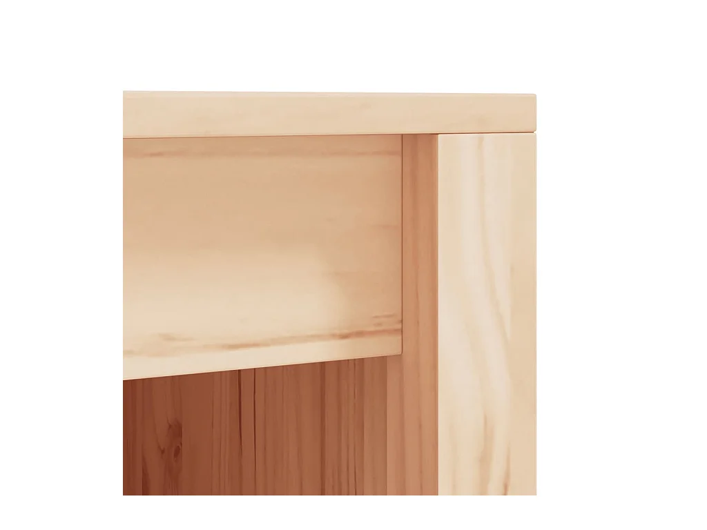 Armoire de cuisine d'extérieur bois de pin massif