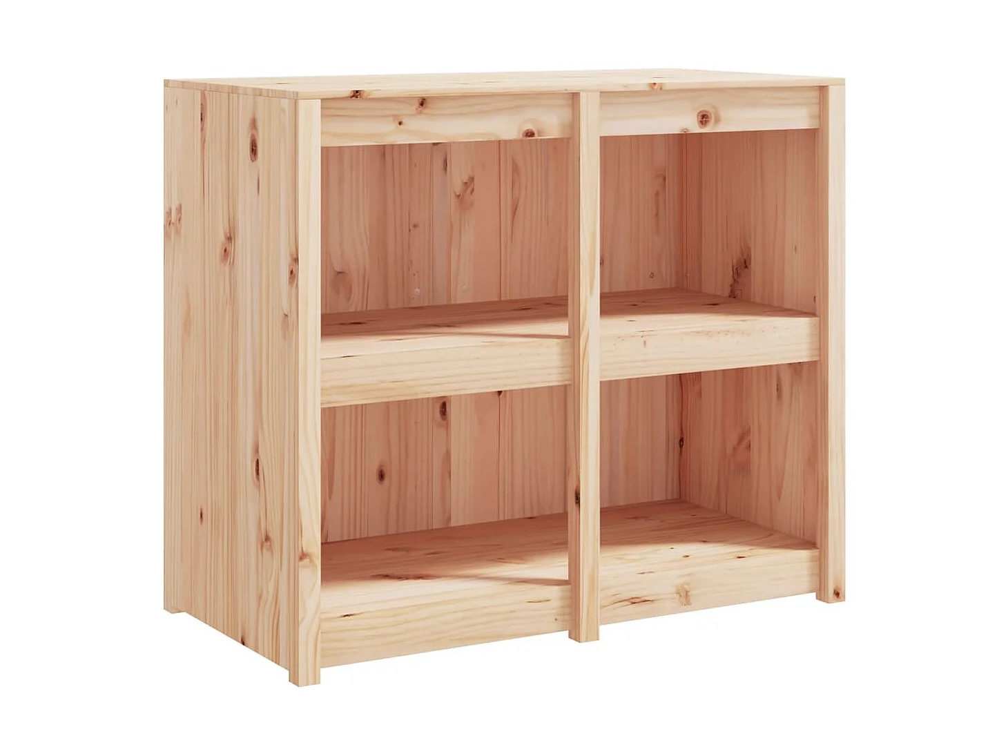 Armoire de cuisine d'extérieur bois de pin massif