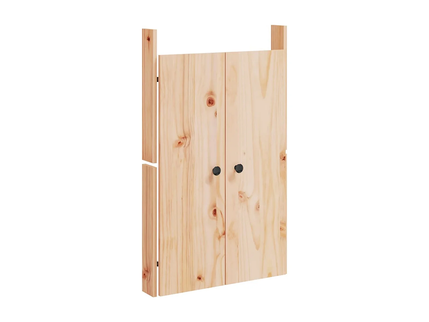 Armoire de cuisine d'extérieur bois de pin massif