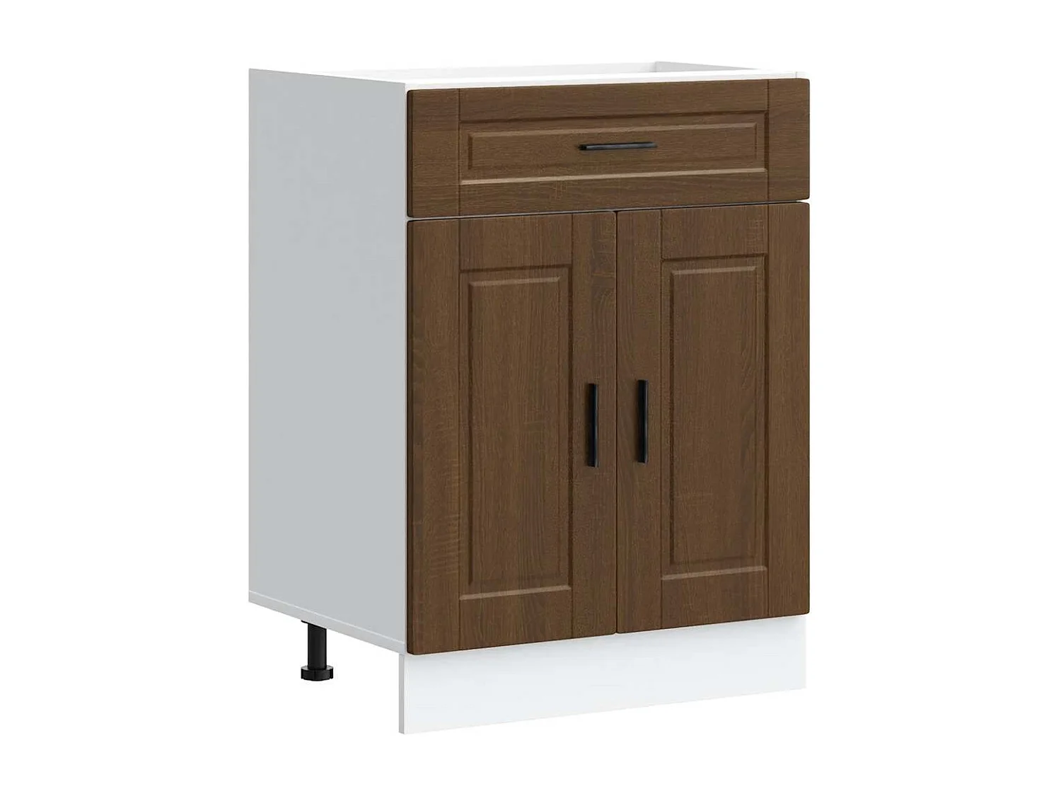 Armoire de cuisine Porto chêne marron bois d'ingénierie