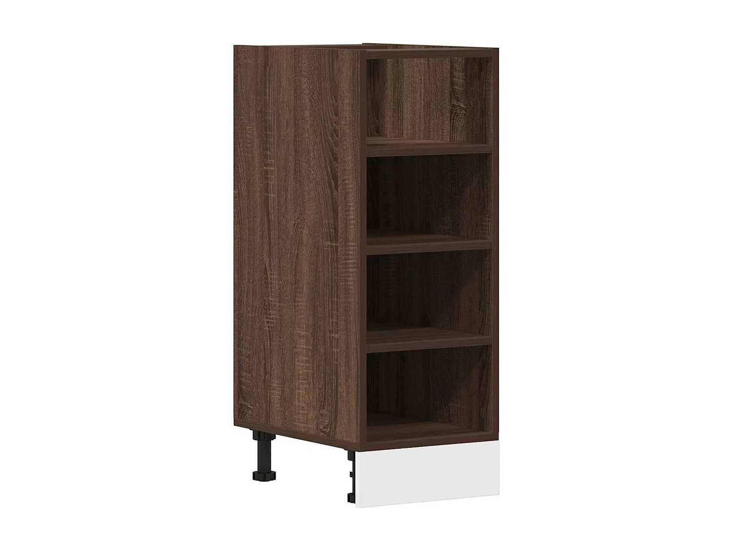 Meuble bas "Riga" Chêne brun 30 x 44,5 x 81,5 cm Bois d'ingénierie