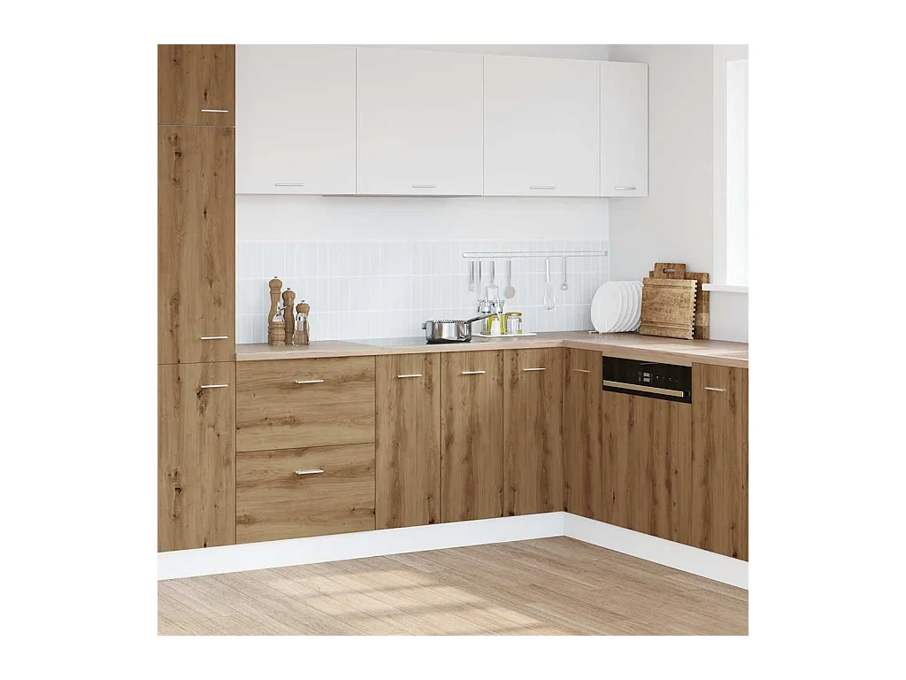 Armadio Inferiore “Lyon” Rovere Artigianale 60x46x81,5 cm