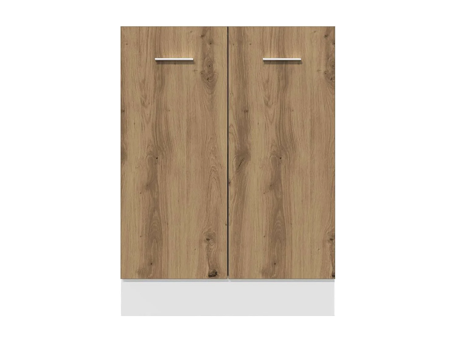 Meuble bas "Lyon" Chêne artisanal 60 x 46 x 81,5 cm Bois d'ingénierie