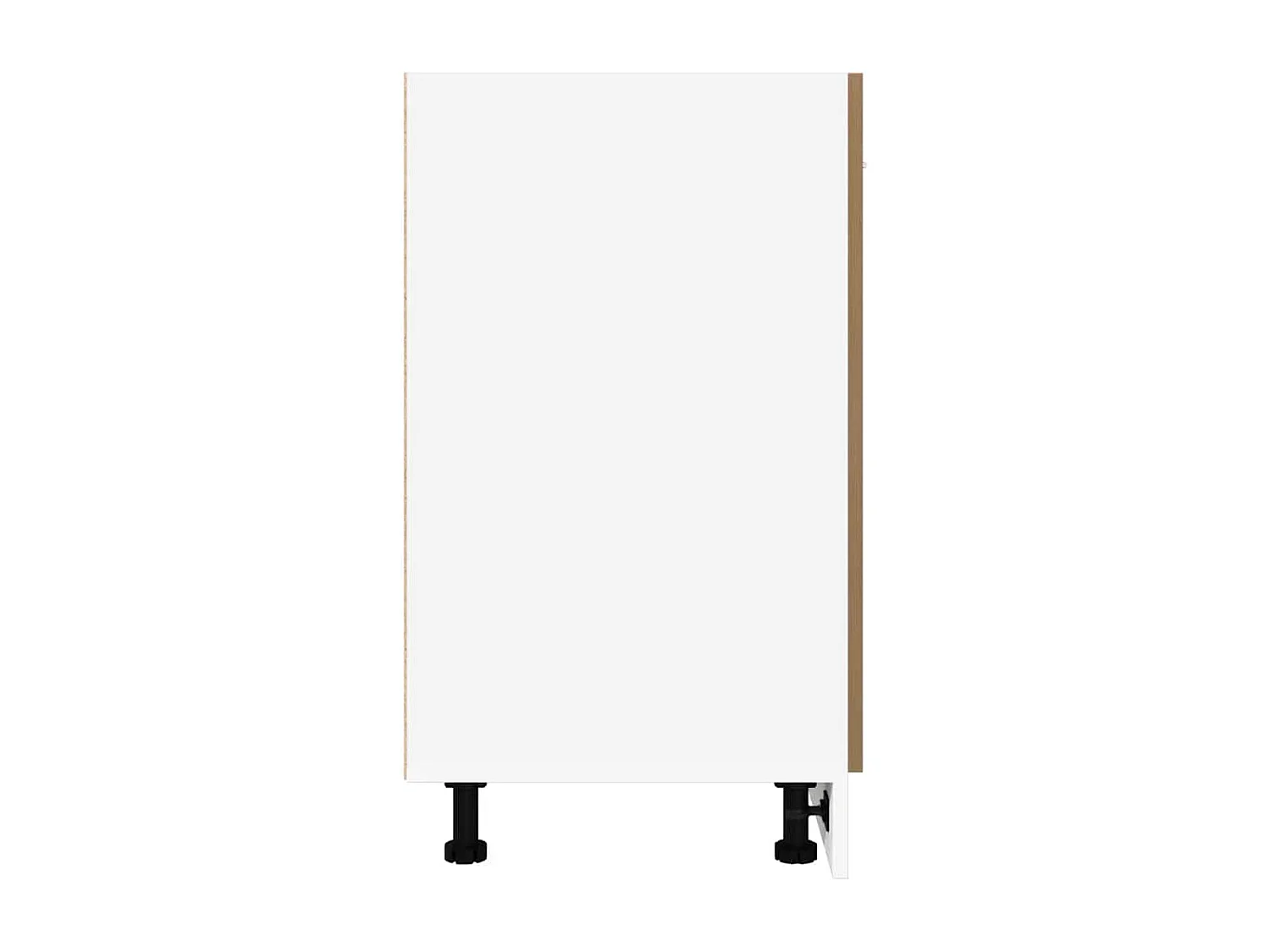 Meuble bas "Lyon" Chêne artisanal 60 x 46 x 81,5 cm Bois d'ingénierie