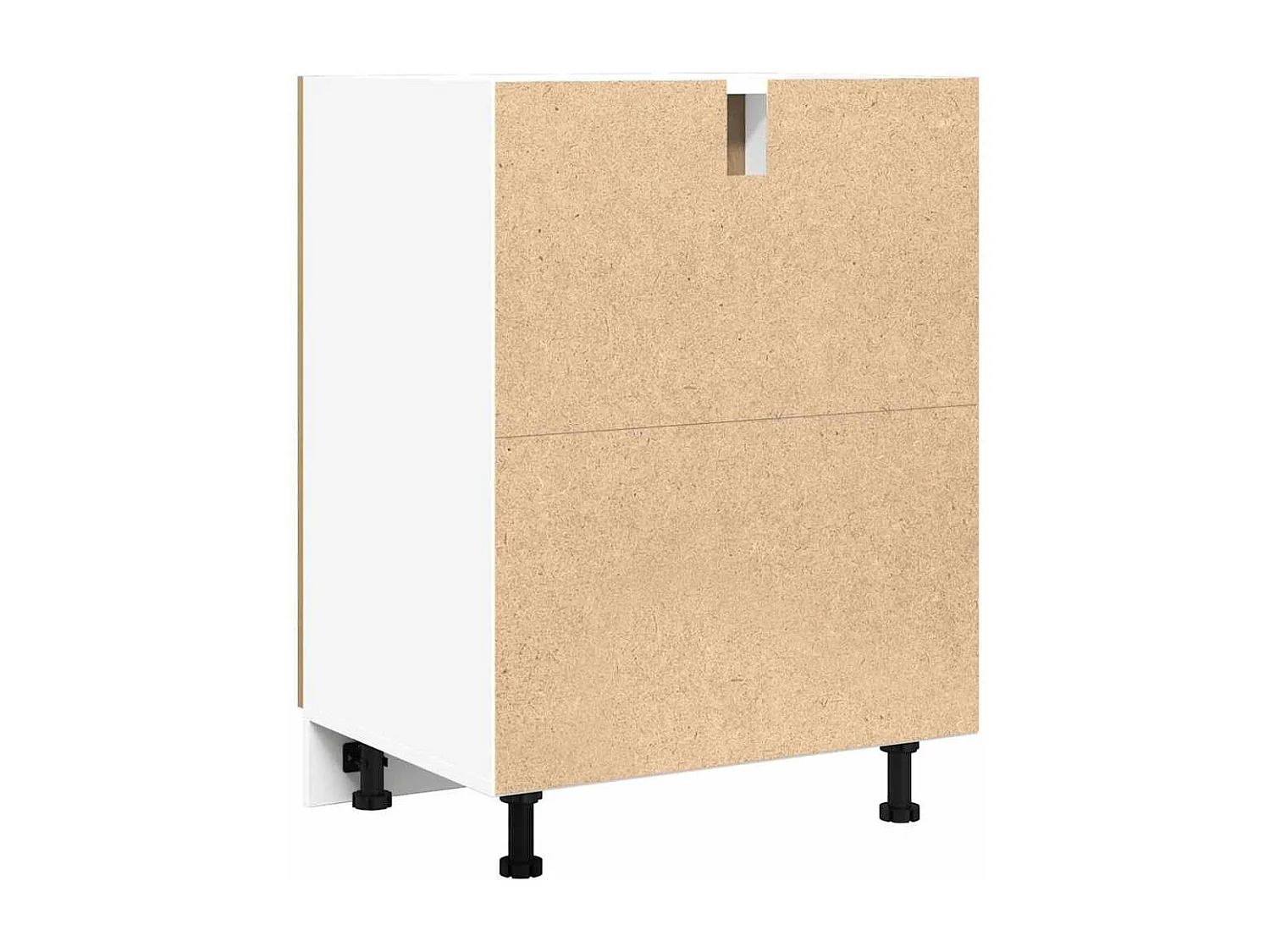 Meuble bas "Lyon" Chêne artisanal 60 x 46 x 81,5 cm Bois d'ingénierie