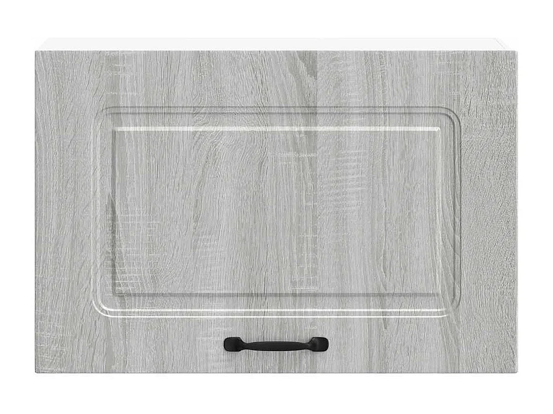 Armoire murale de cuisine Kalmar sonoma gris bois d'ingénierie