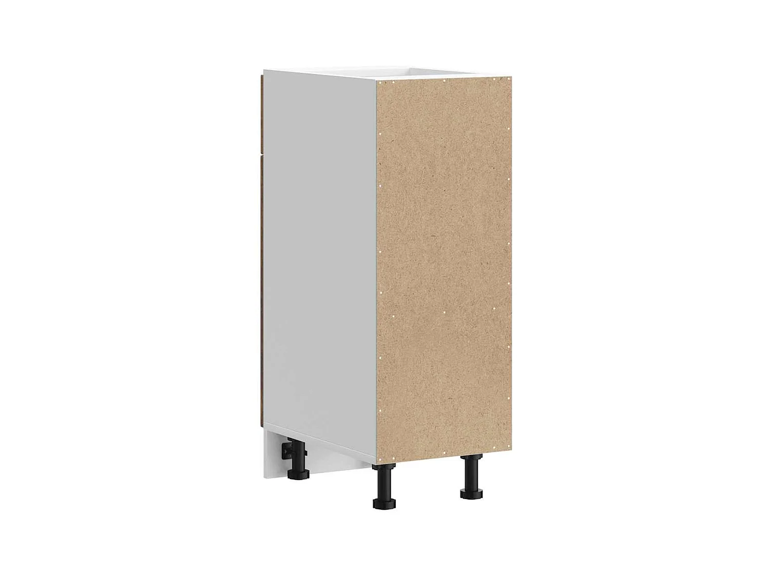 Armoire de cuisine Kalmar vieux bois bois d'ingénierie