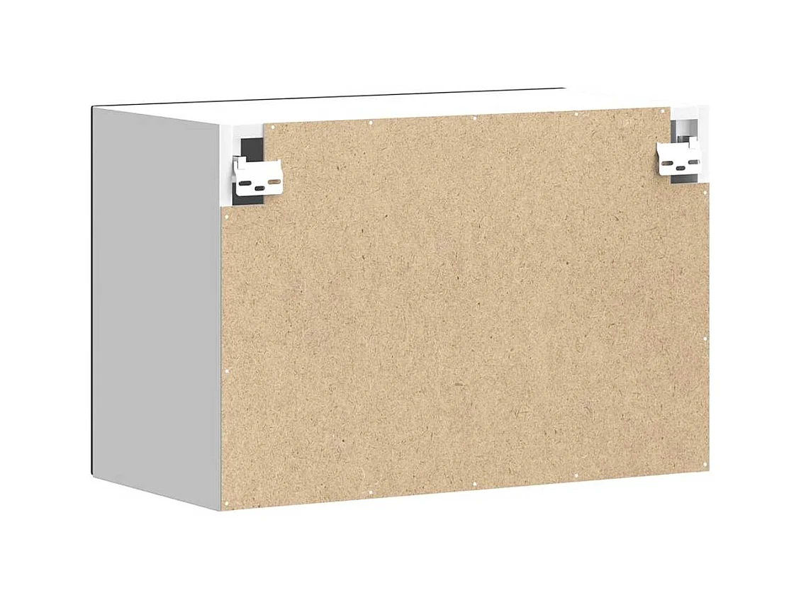 Armário de parede de cozinha Kalmar madeira trabalhada preta