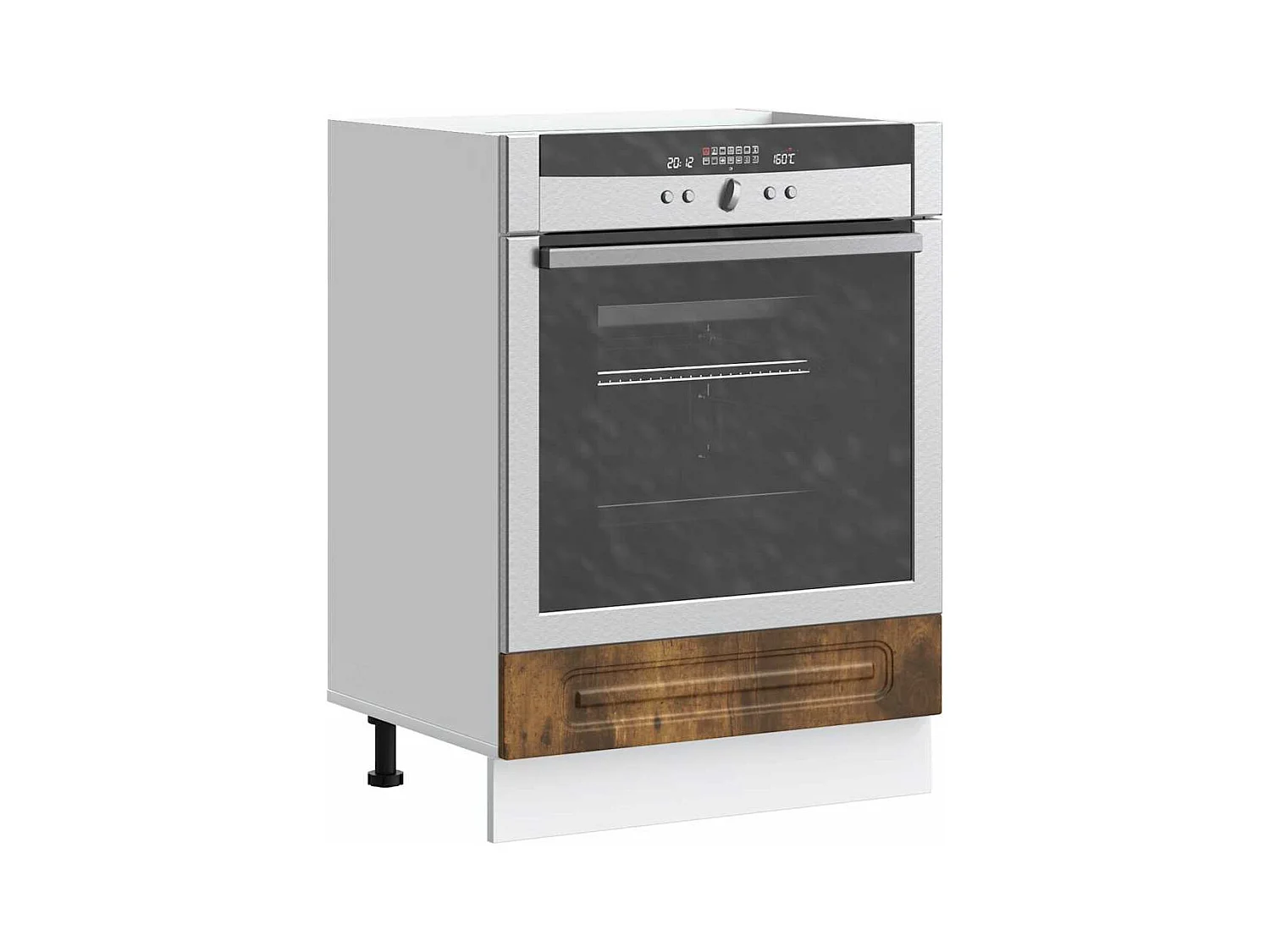 Armadio per Forno Kalmar Rovere Fumo in Legno Multistrato