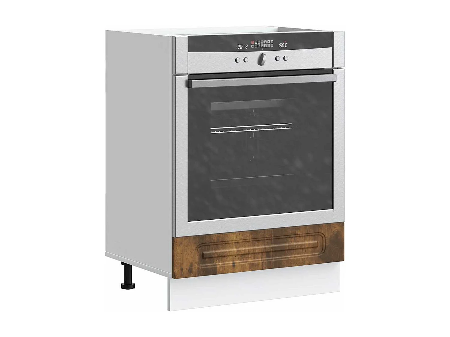 Mueble de horno Kalmar roble sonoma madera reconstituida