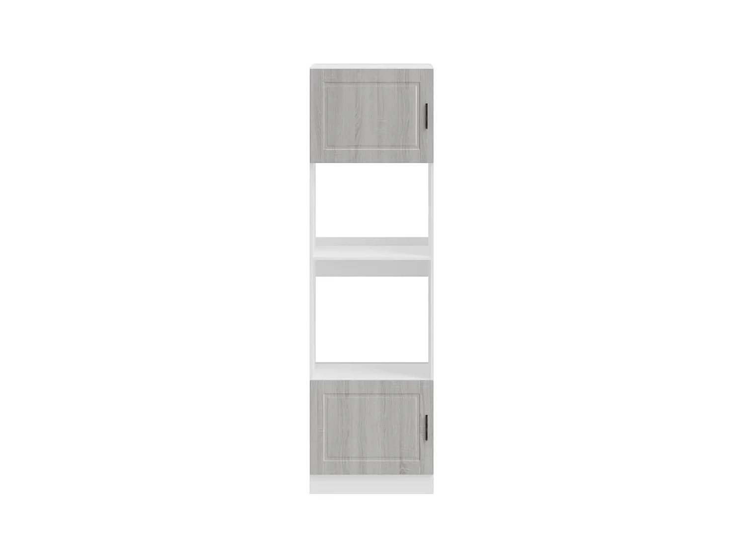 Armoires de four 2 pcs Porto sonoma gris bois d'ingénierie