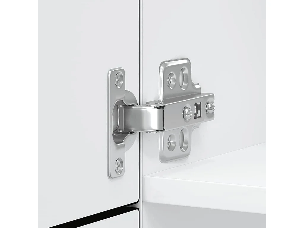 Armoire de cuisine Porto noir bois d'ingénierie