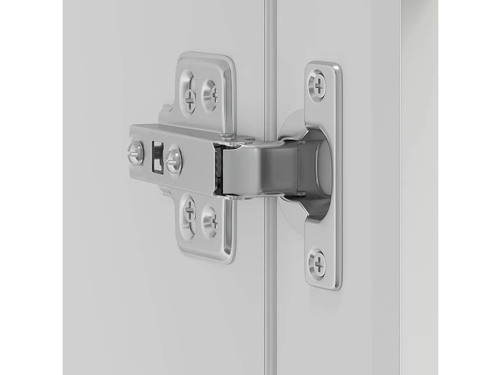 Armoire murale de cuisine avec porte en verre Porto blanc