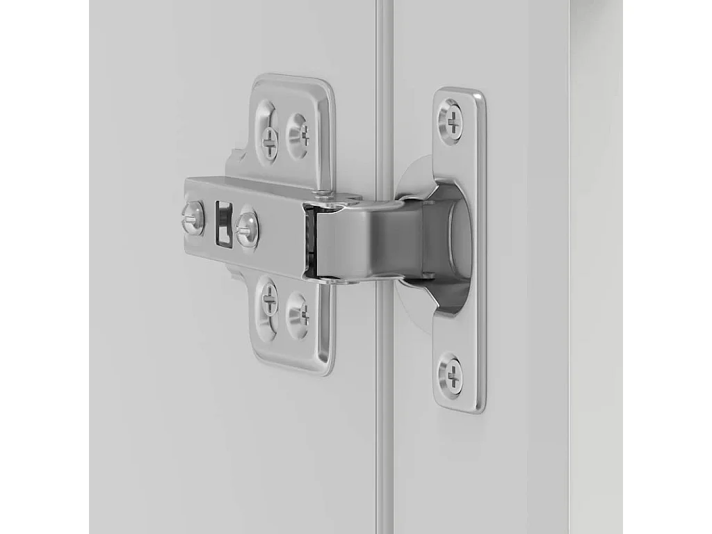 Armoire murale de cuisine avec porte en verre Porto blanc