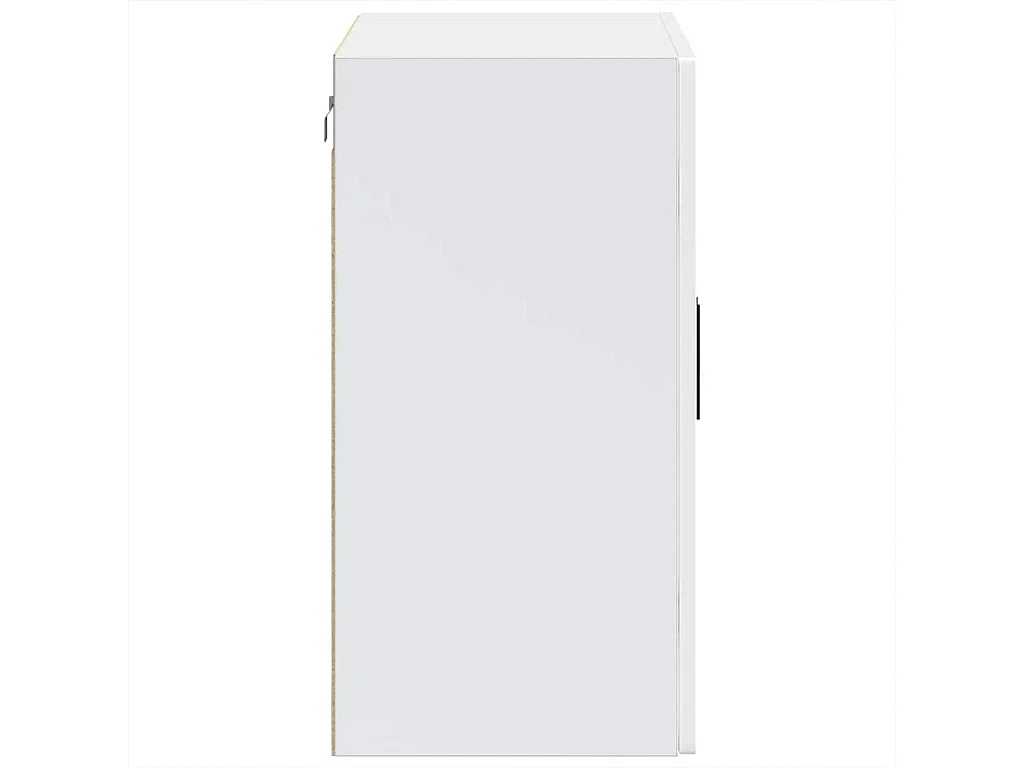 Armoire murale de cuisine avec porte en verre Porto blanc