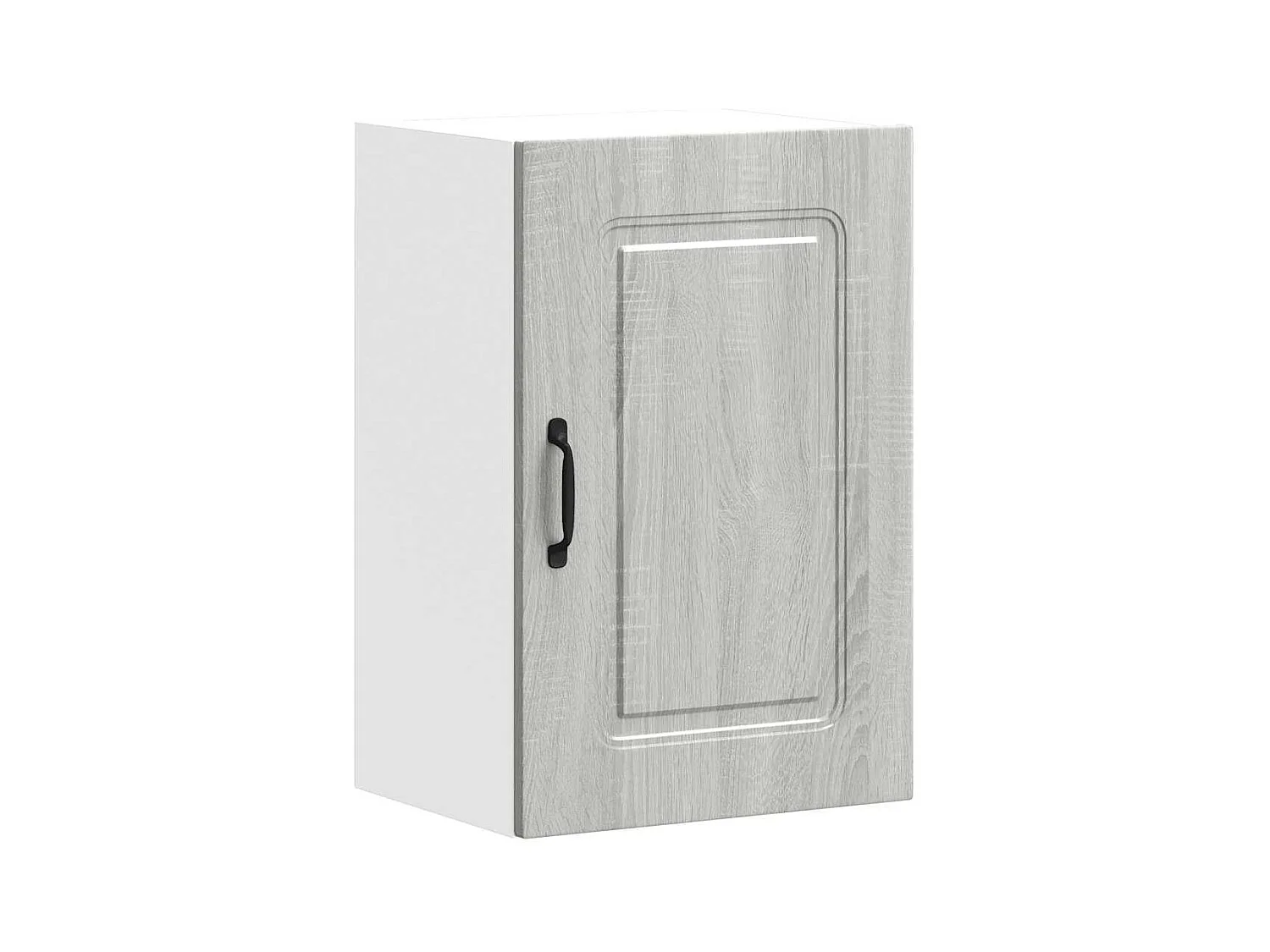 Armoire murale de cuisine Kalmar sonoma gris bois d'ingénierie