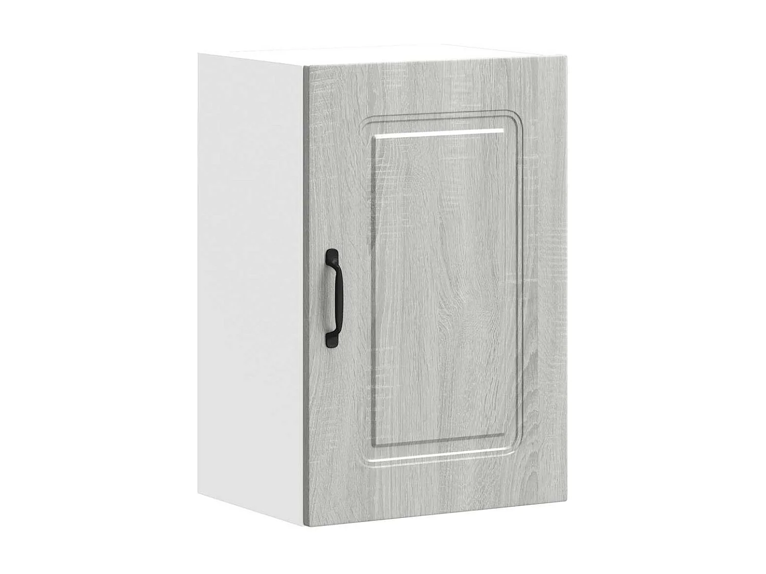 Armoire murale de cuisine Kalmar sonoma gris bois d'ingénierie