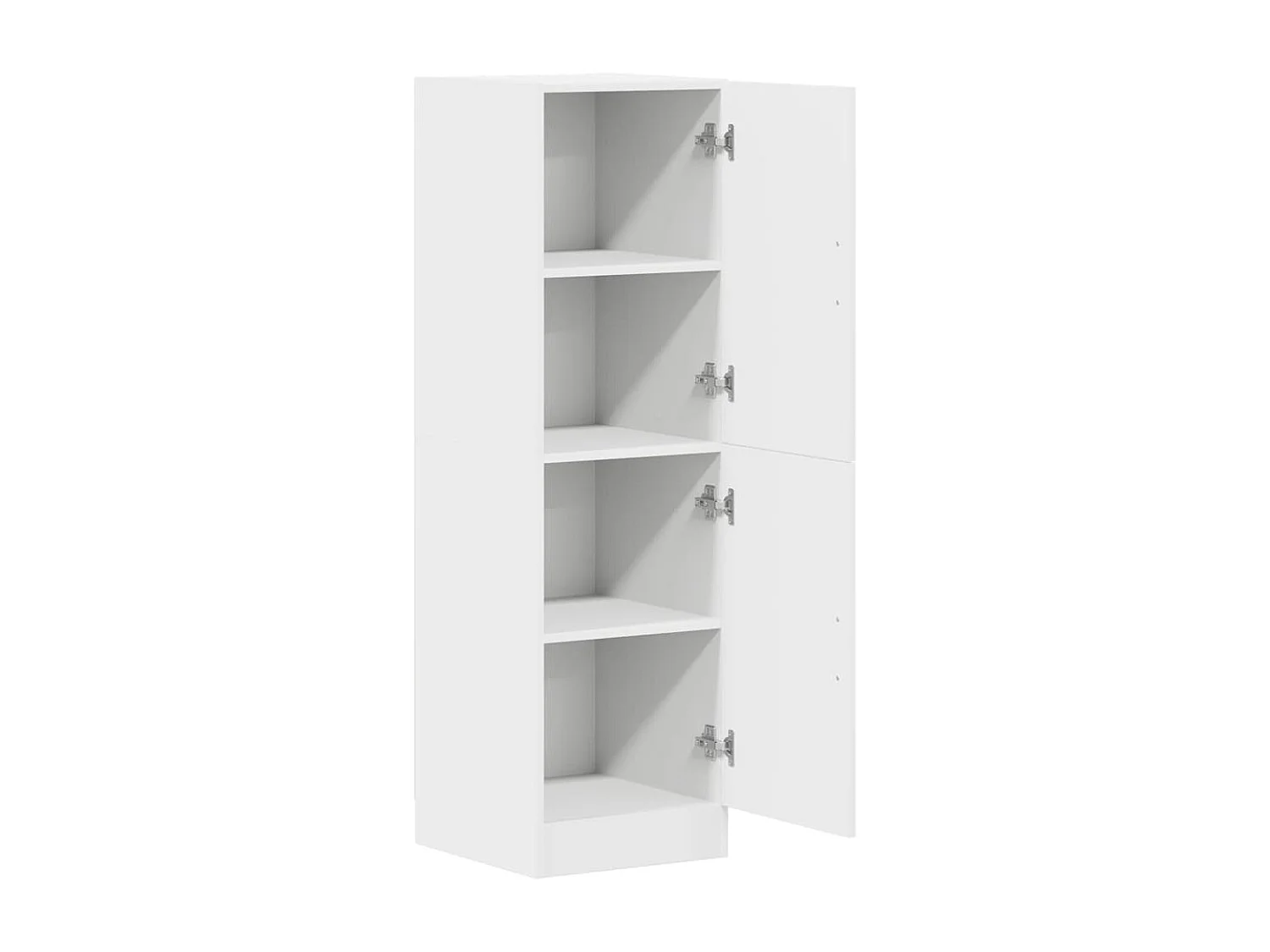 Küchenschrank Weiß 38x41,5x131,5 cm Holzwerkstoff