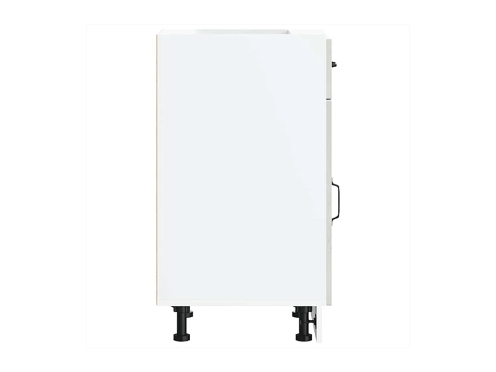 Base da Cucina Kalmar Grigio Cemento in Legno Multistrato