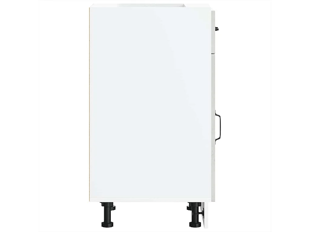 Küchenunterschrank Kalmar Betongrau Holzwerkstoff