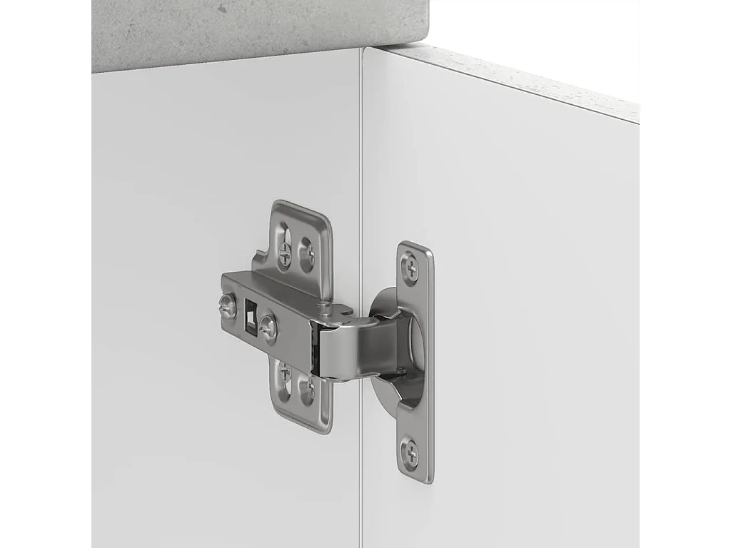 Küchenunterschrank Kalmar Betongrau Holzwerkstoff