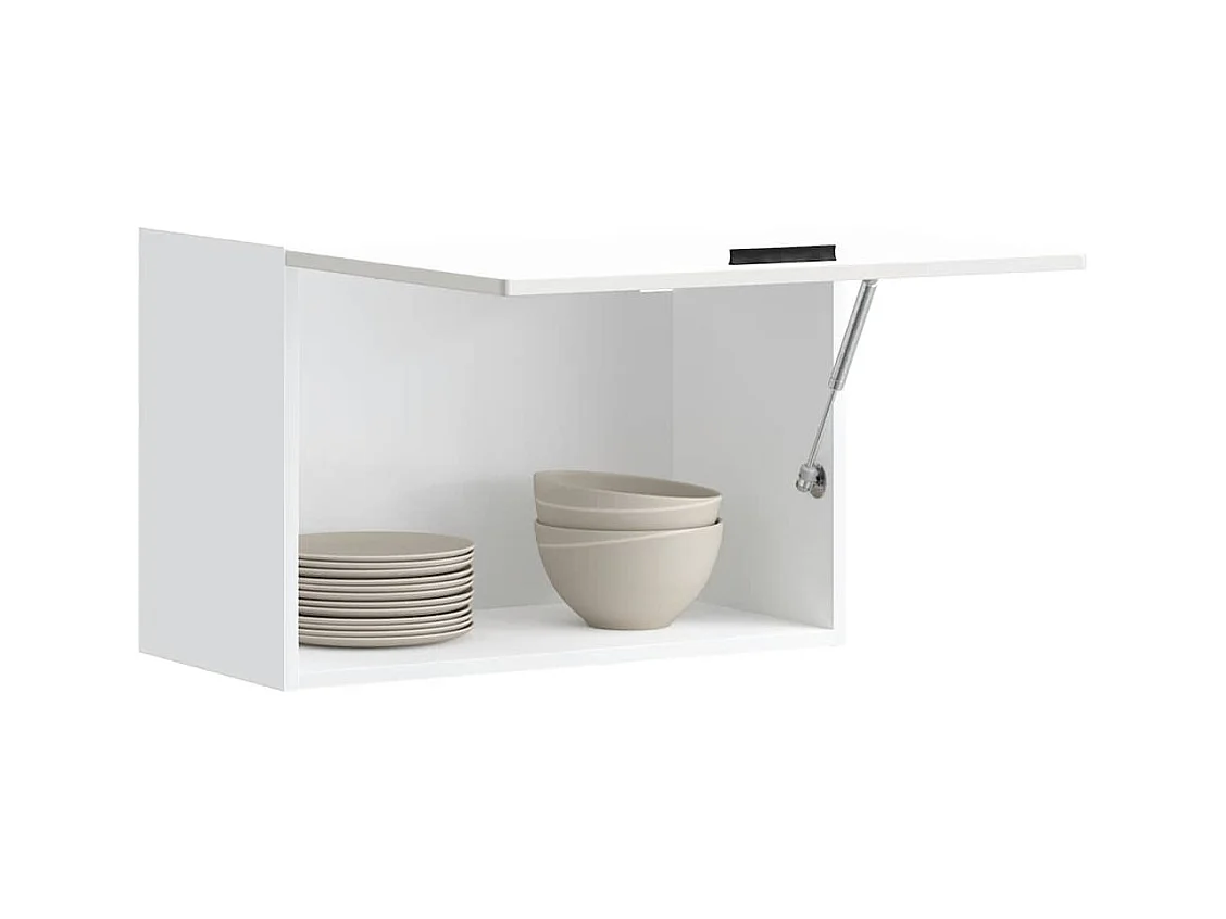 Pensile da Cucina Porto Bianco Lucido in Legno Multistrato