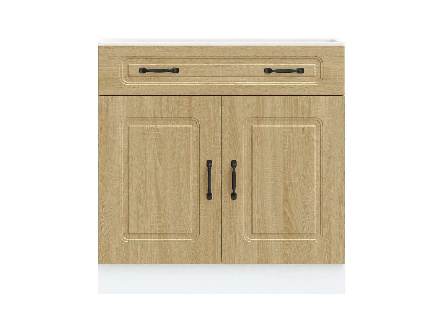 Onderkast Kalmar bewerkt hout sonoma eikenkleurig