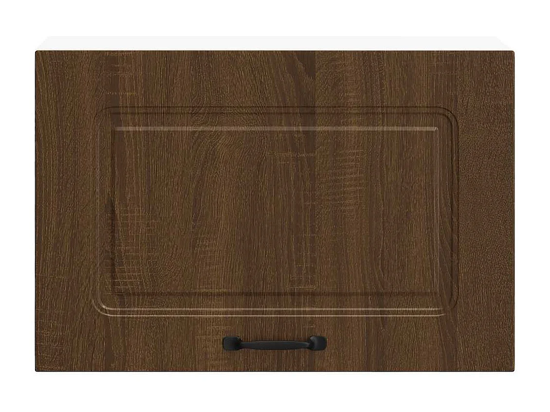 Keukenwandkast Kalmar bewerkt hout bruin eikenkleur