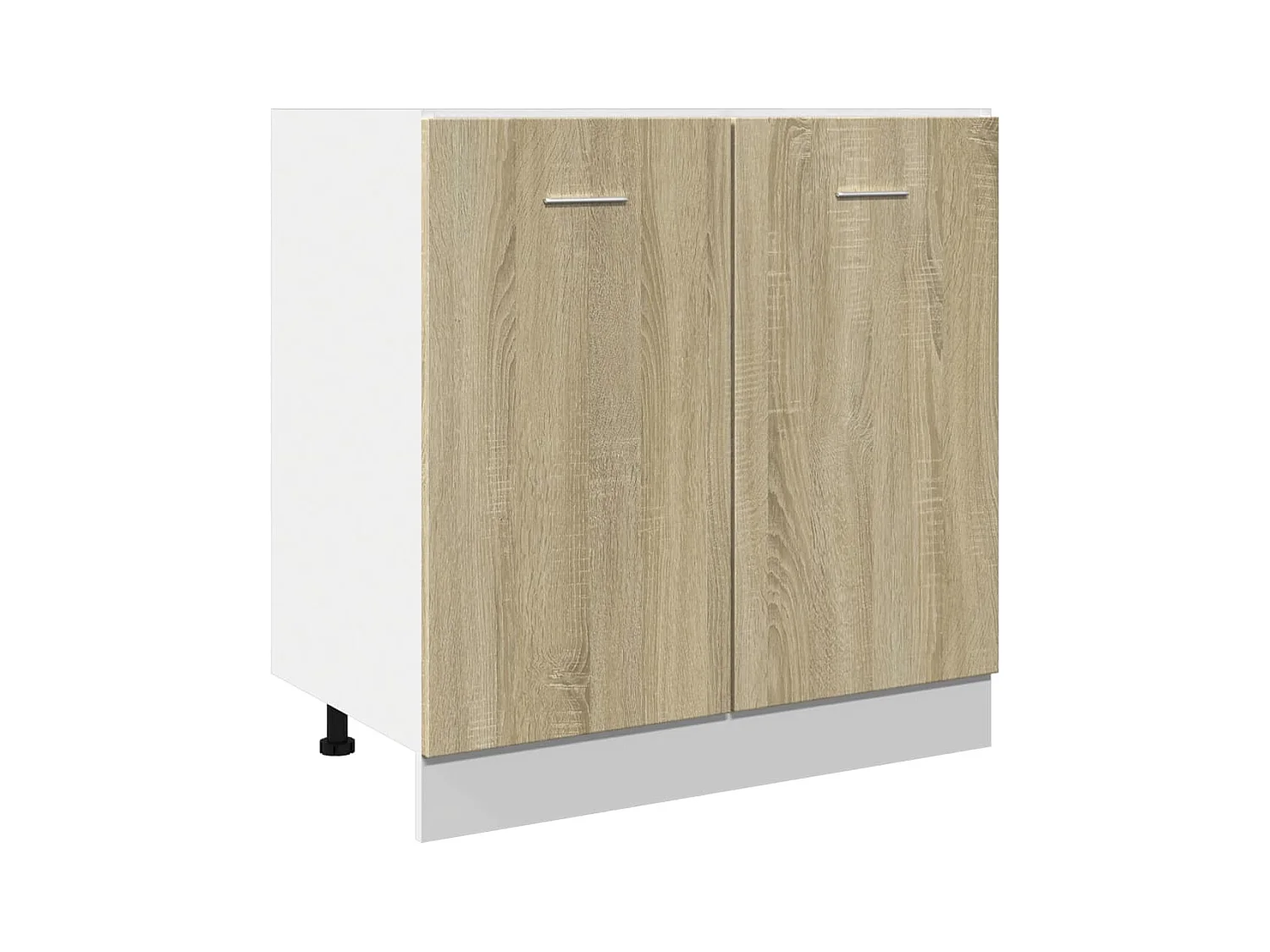 Meuble bas "Lyon" Chêne Sonoma 80 x 46 x 81,5 cm Bois d'ingénierie