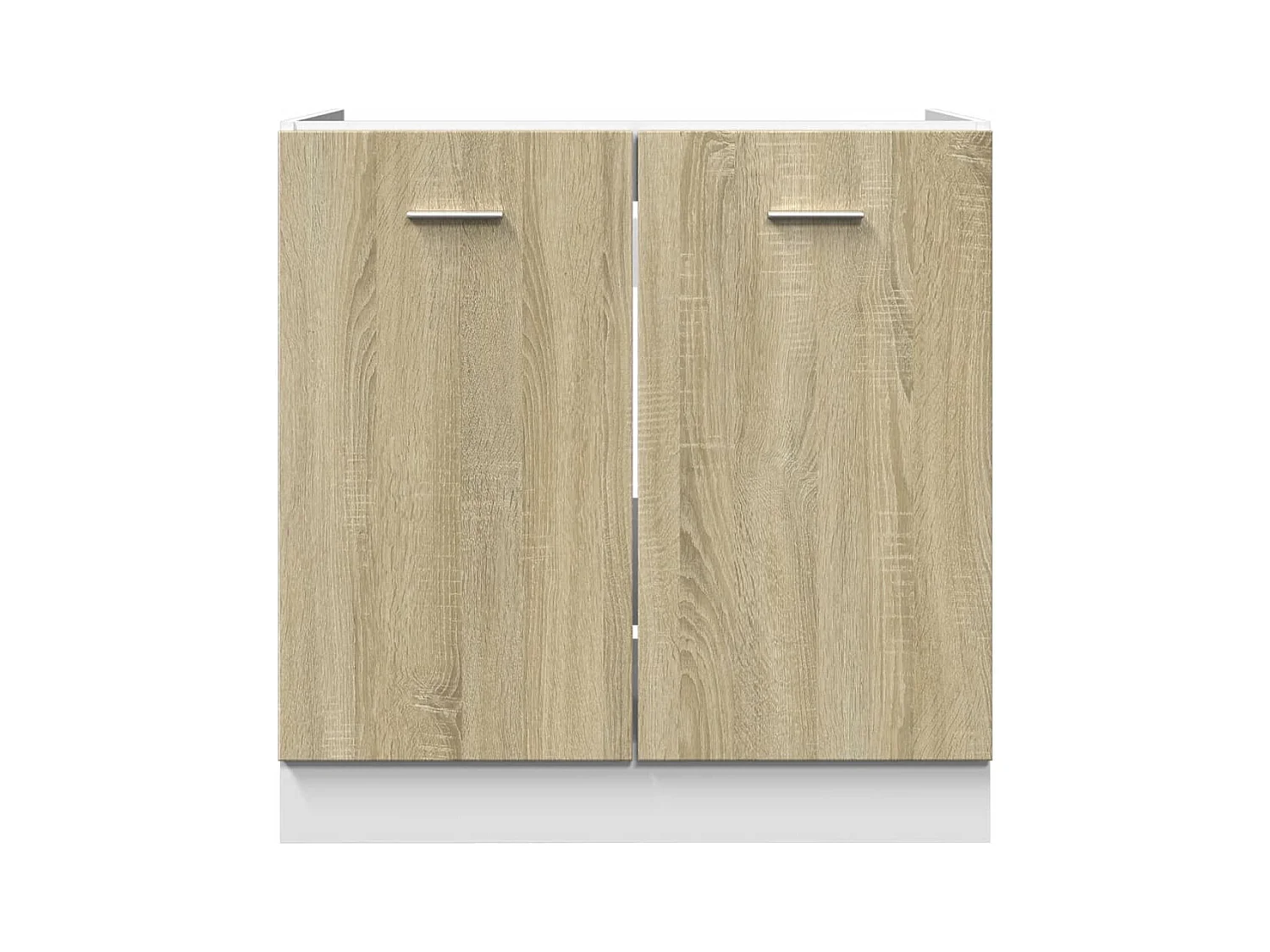 Meuble bas "Lyon" Chêne Sonoma 80 x 46 x 81,5 cm Bois d'ingénierie