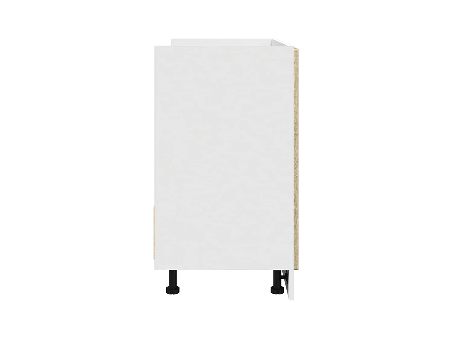 Meuble bas "Lyon" Chêne Sonoma 80 x 46 x 81,5 cm Bois d'ingénierie