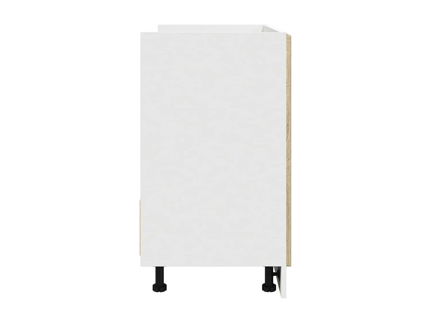 Meuble bas "Lyon" Chêne Sonoma 80 x 46 x 81,5 cm Bois d'ingénierie