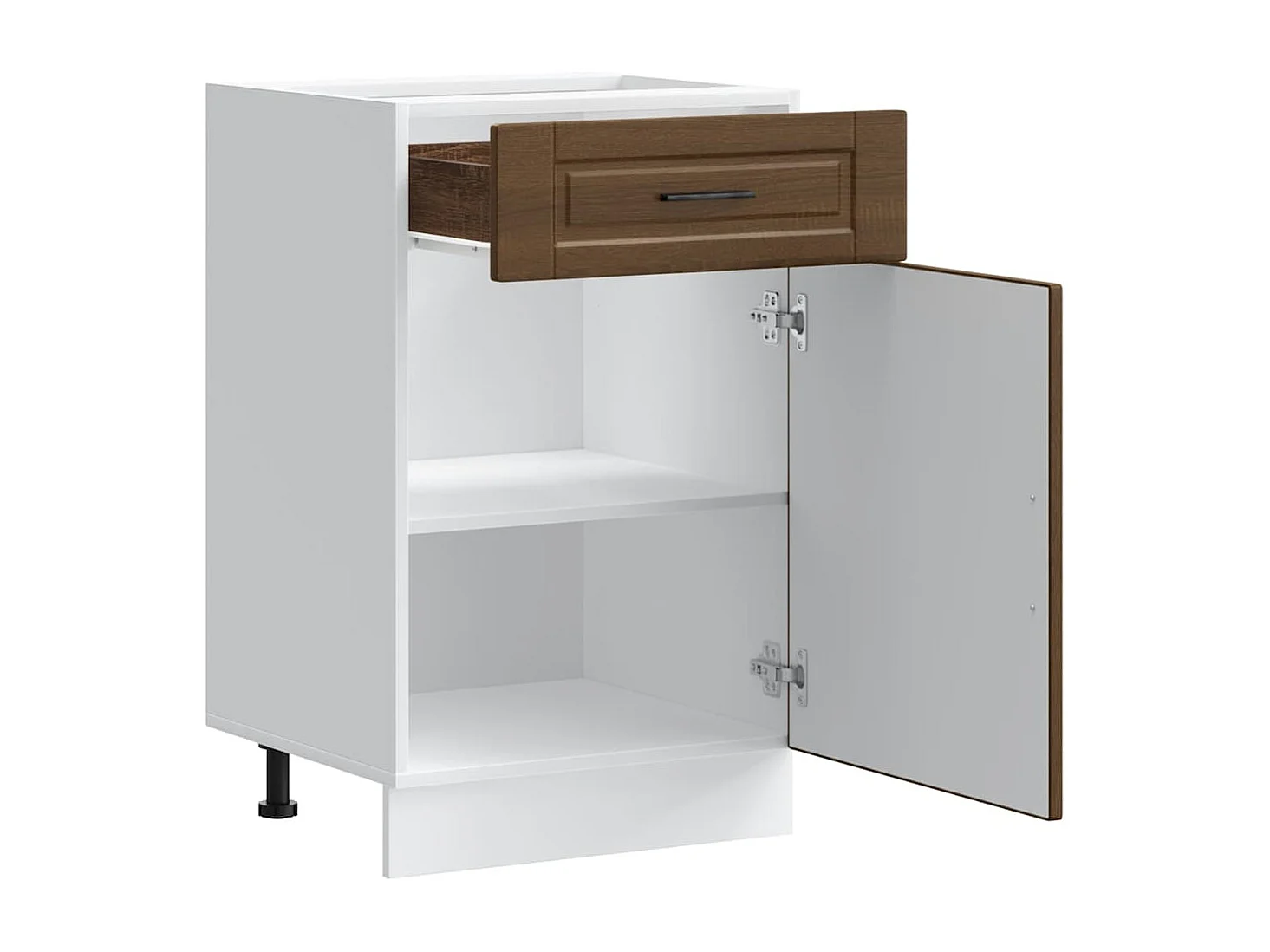 Armoire de cuisine Porto chêne marron bois d'ingénierie