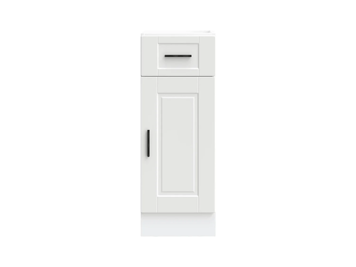 Armoire de cuisine Porto blanc bois d'ingénierie