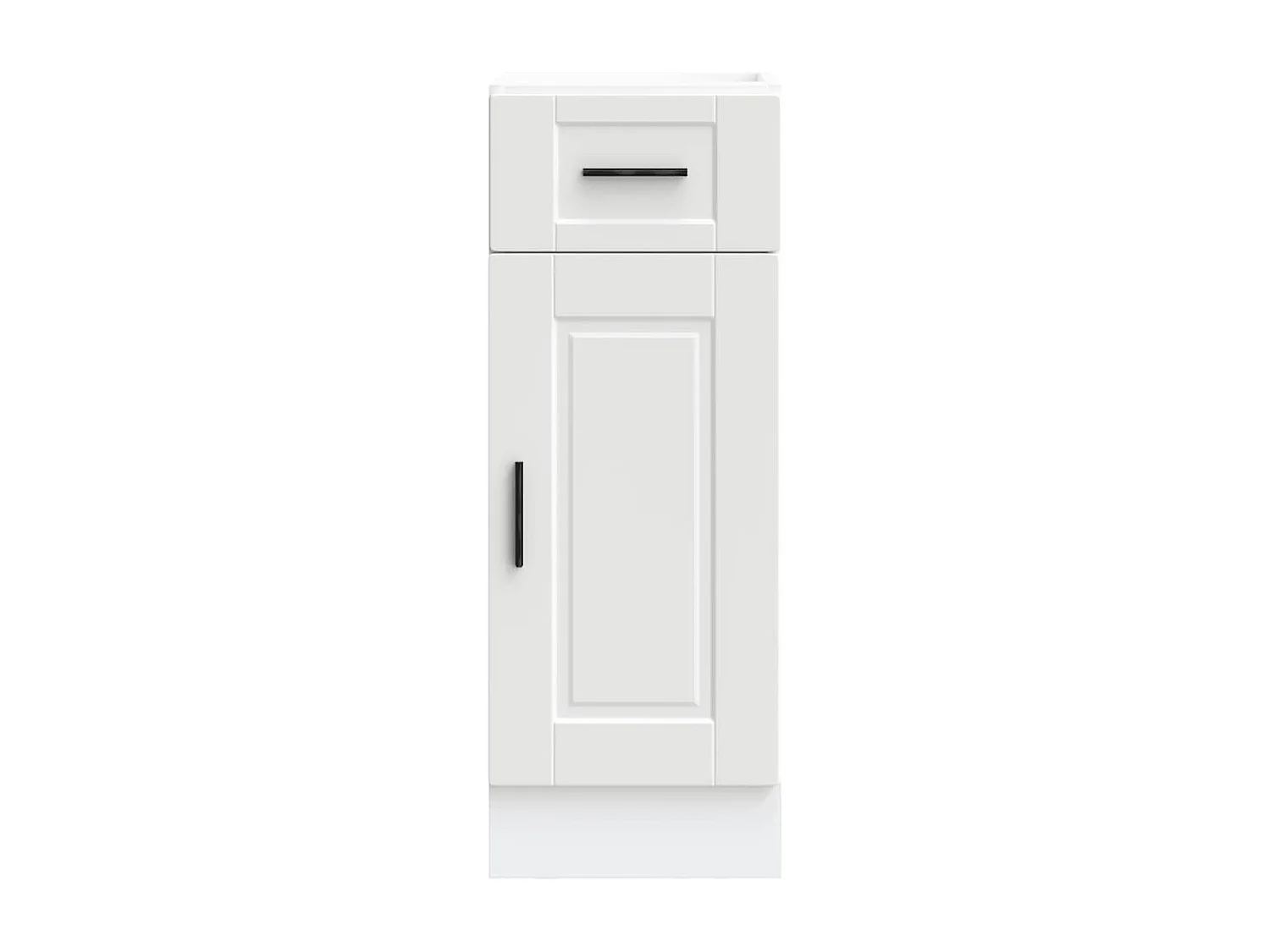 Armoire de cuisine Porto blanc bois d'ingénierie