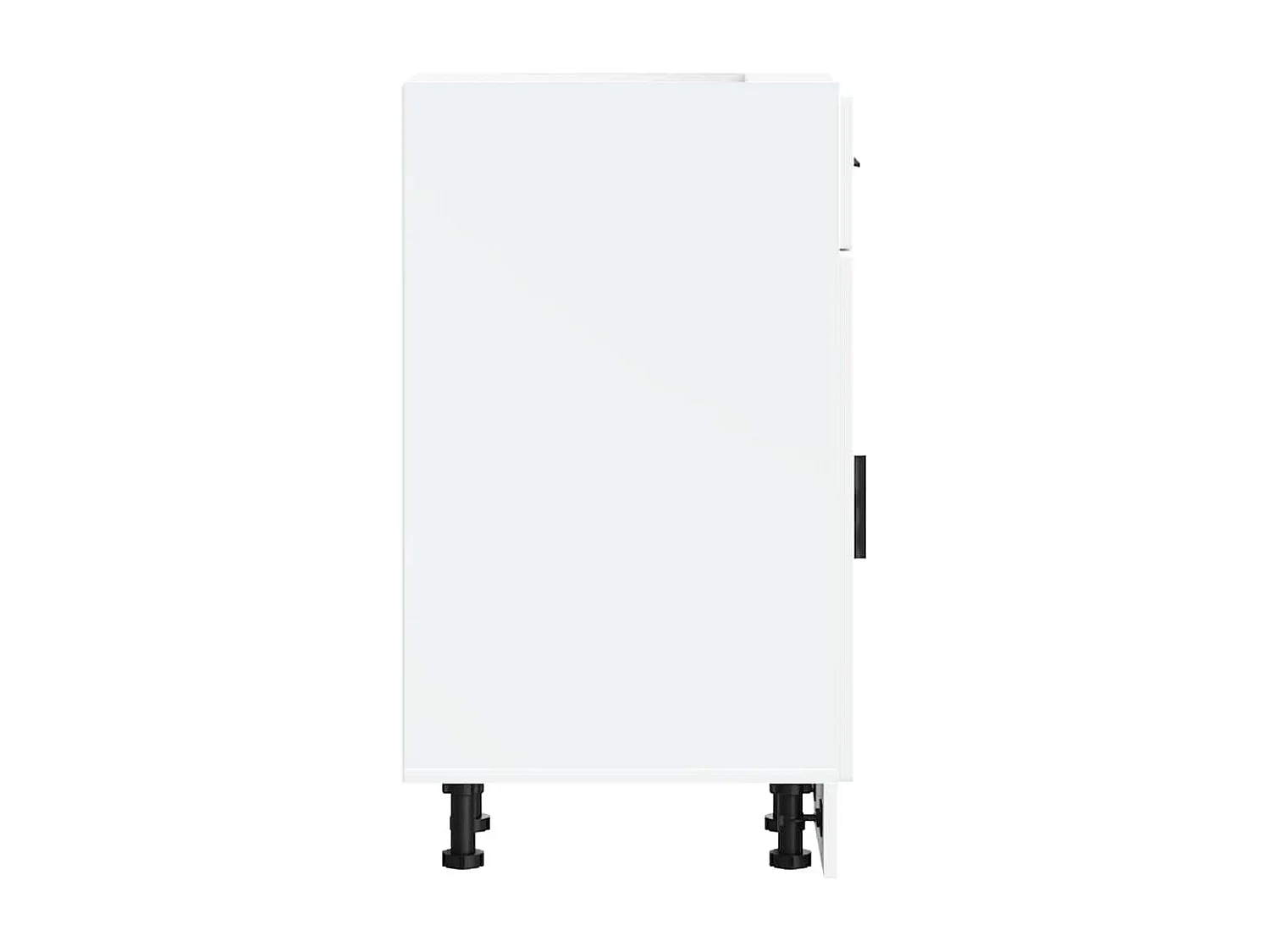 Armoire de cuisine Porto blanc bois d'ingénierie