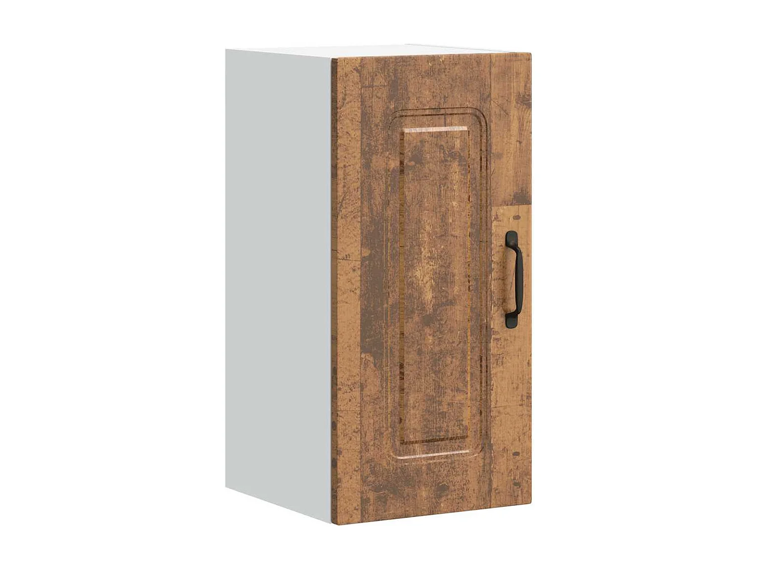 Armoire murale de cuisine Kalmar vieux bois bois d'ingénierie