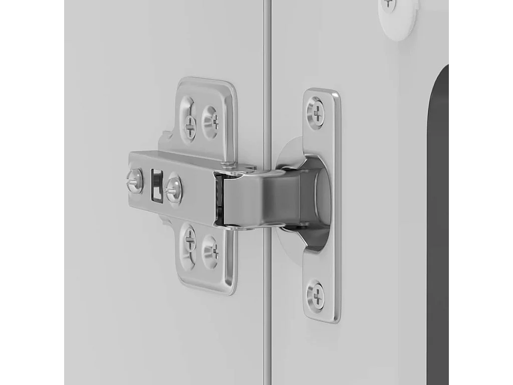 Armoire murale de cuisine avec porte en verre Kalmar noir