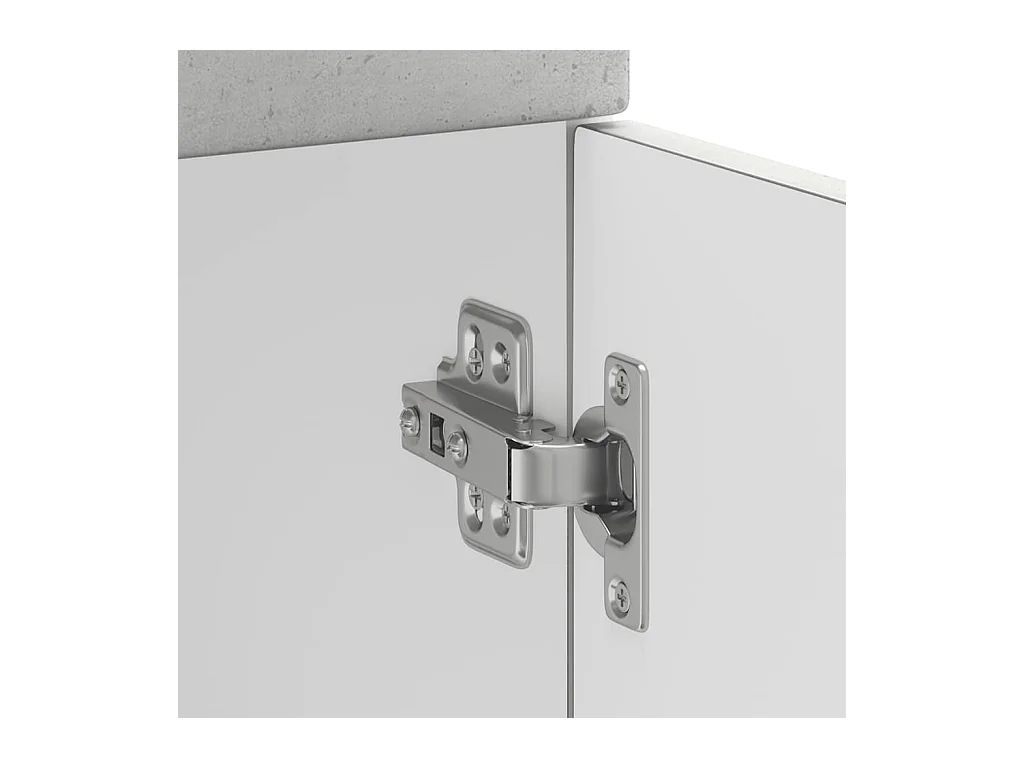 Küchenunterschrank Kalmar Betongrau Holzwerkstoff