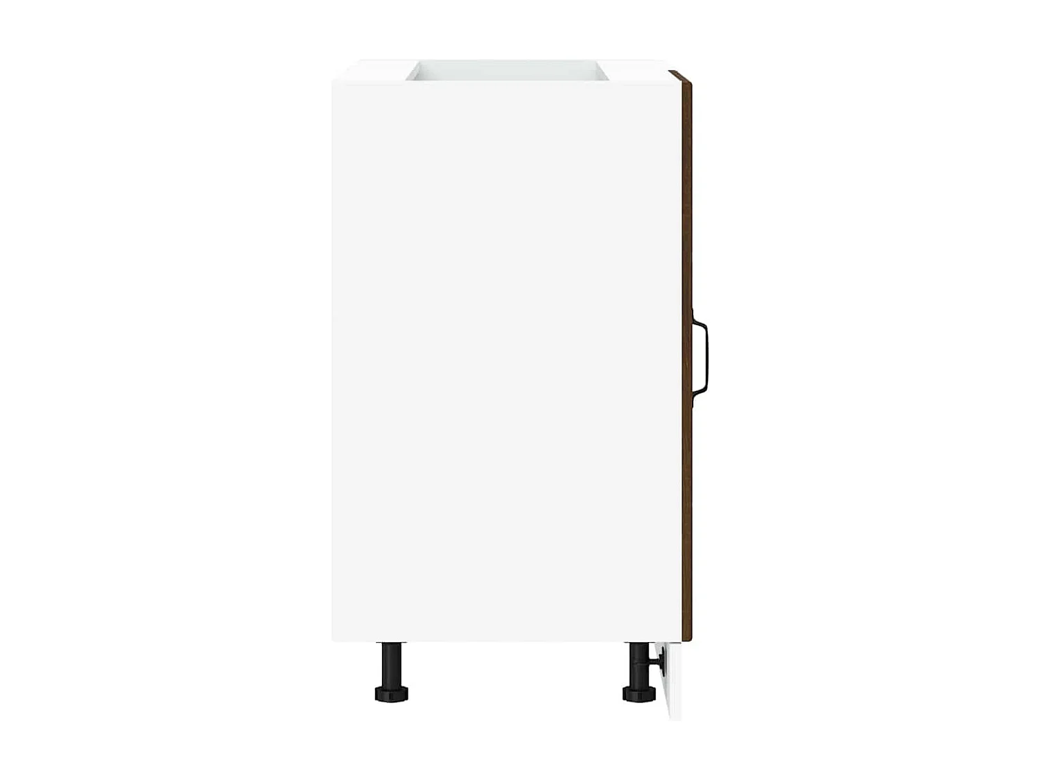 Armoire de cuisine Kalmar chêne marron bois d'ingénierie