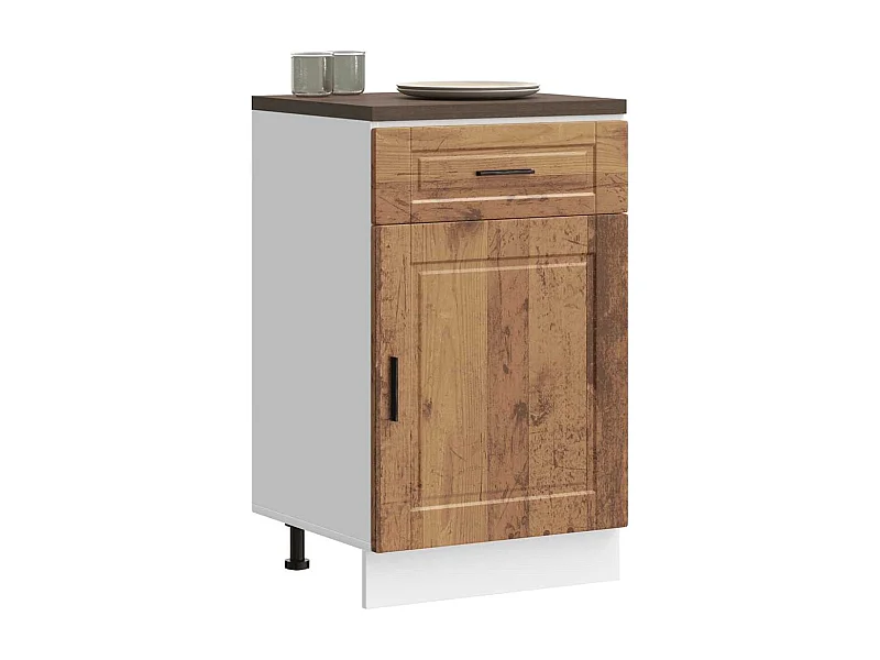 Armoire de cuisine Porto vieux bois bois d'ingénierie