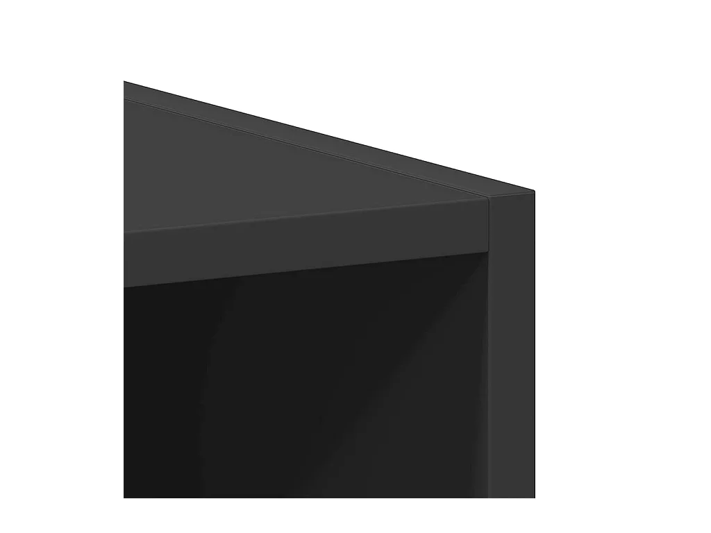 Armoire suspendue "Riga" Noir 40 x 29,5 x 60 cm Bois d'ingénierie