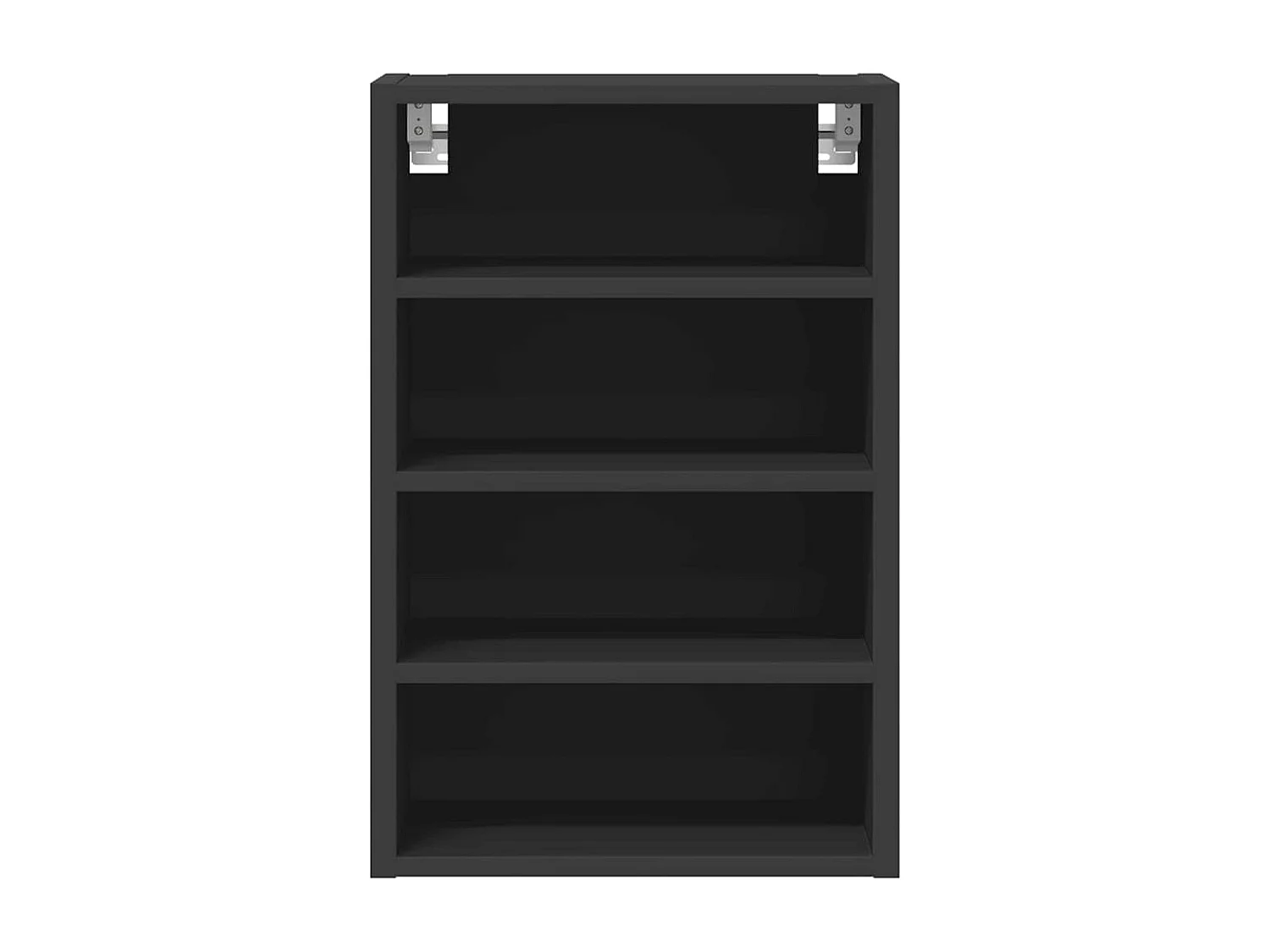 Armoire suspendue "Riga" Noir 40 x 29,5 x 60 cm Bois d'ingénierie