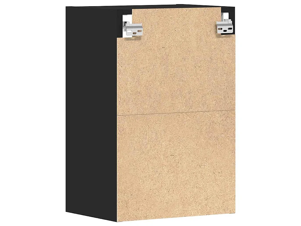 Mobile Pensile “Riga” Nero 40x29,5x60 cm in Legno Multistrato