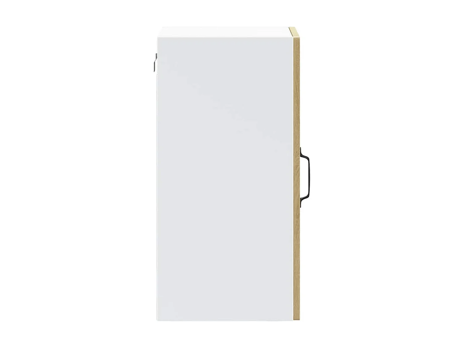 Armoire murale de cuisine avec porte vitrée "Kalmar" en bois d'ingénierie chêne Sonoma