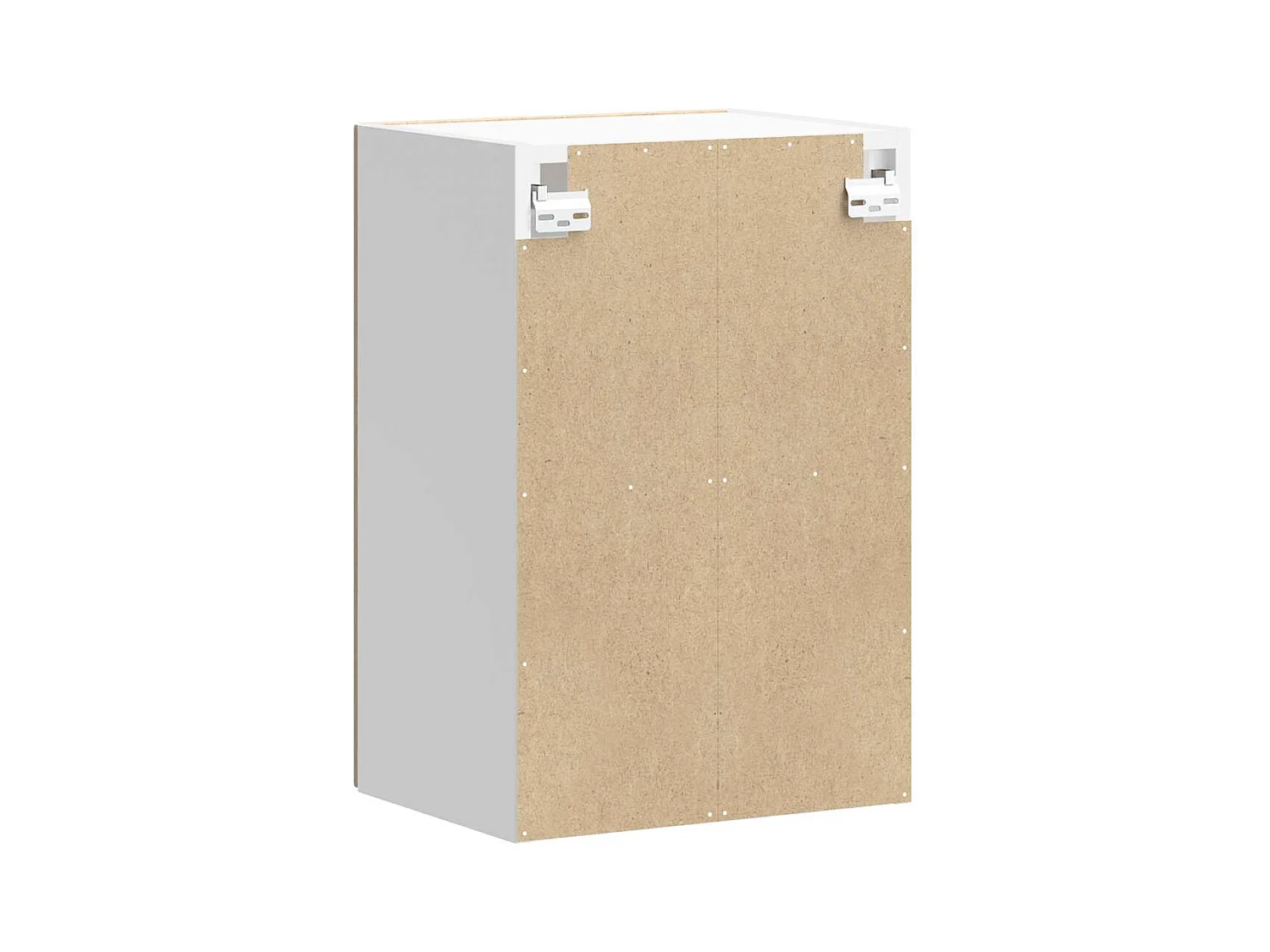 Armoire murale de cuisine avec porte vitrée "Kalmar" en bois d'ingénierie chêne Sonoma