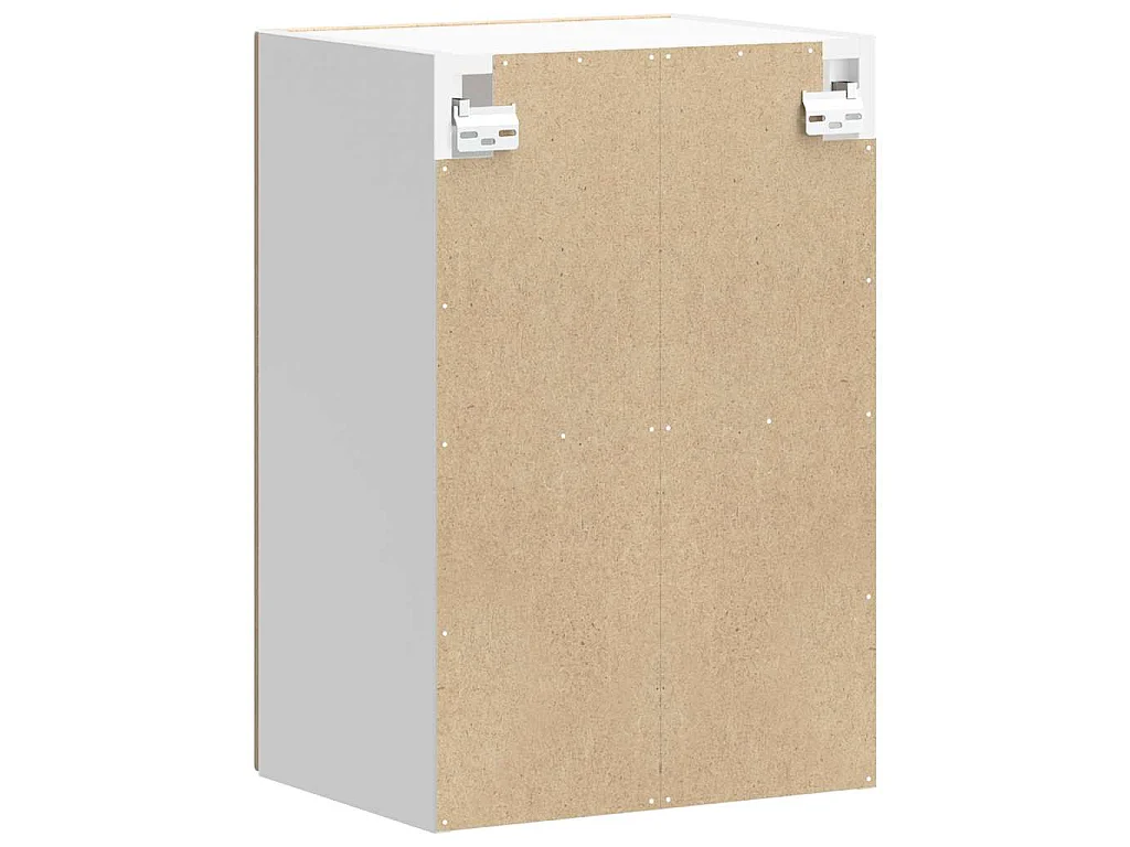 Armoire murale de cuisine avec porte vitrée "Kalmar" en bois d'ingénierie chêne Sonoma