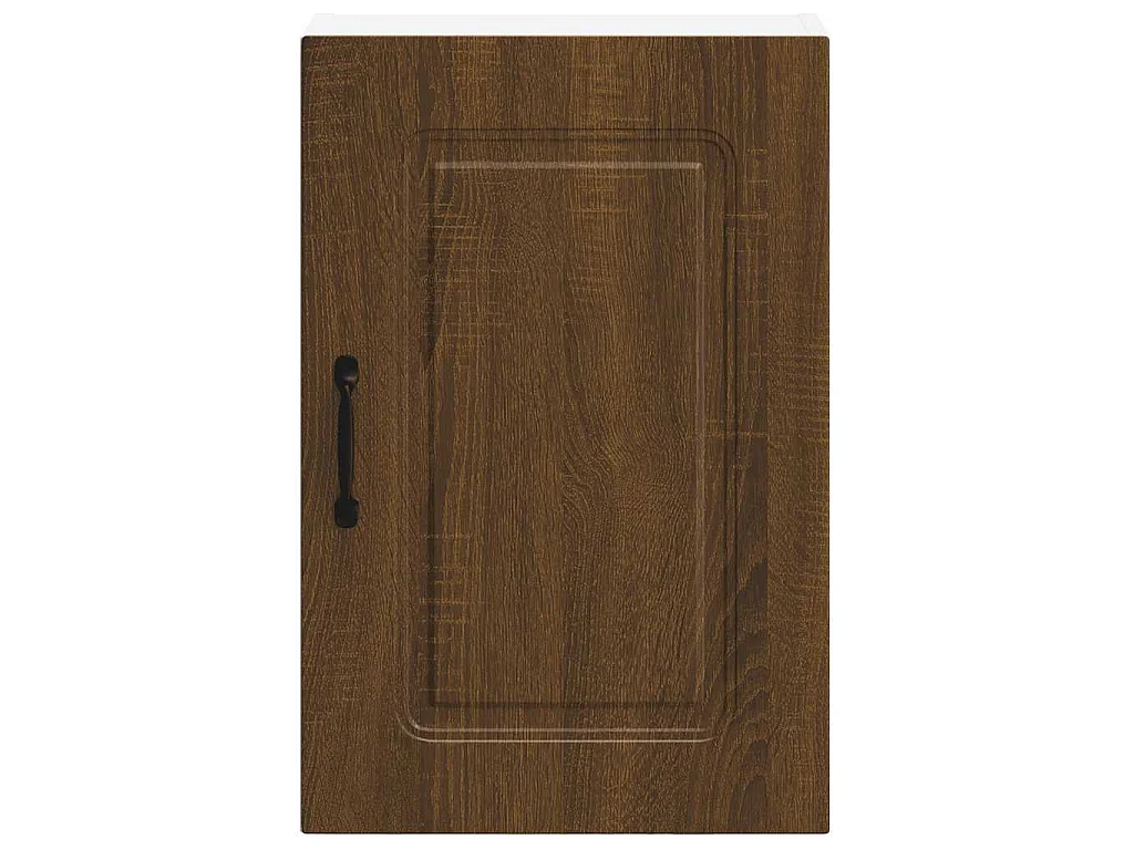 Armoire murale de cuisine Kalmar chêne marron bois d'ingénierie